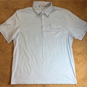 Croquet Light Blue Men's XL PGA West Polo Shirt